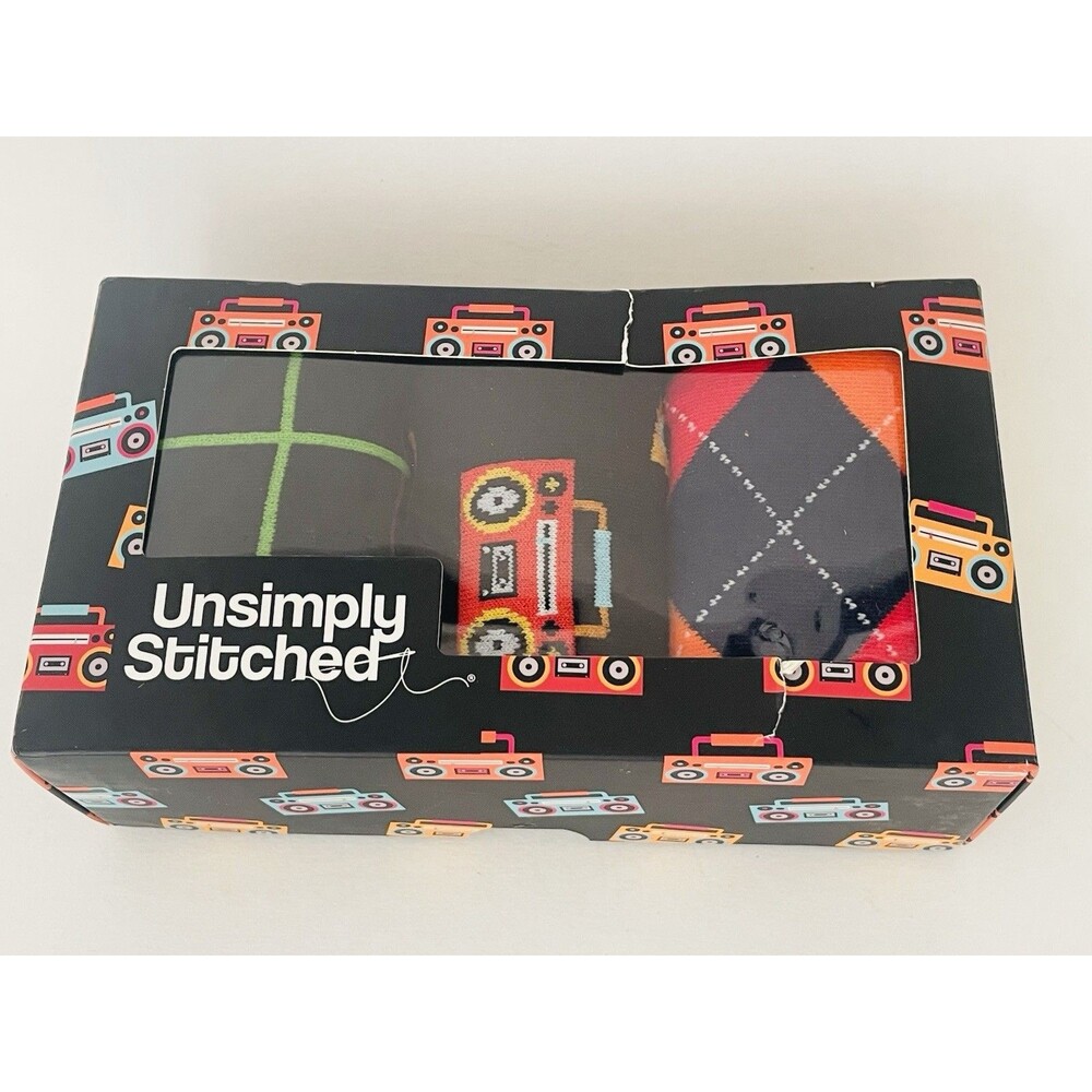 New Unsimply Stitched Select 3 Pack Crew Socks Multicolor